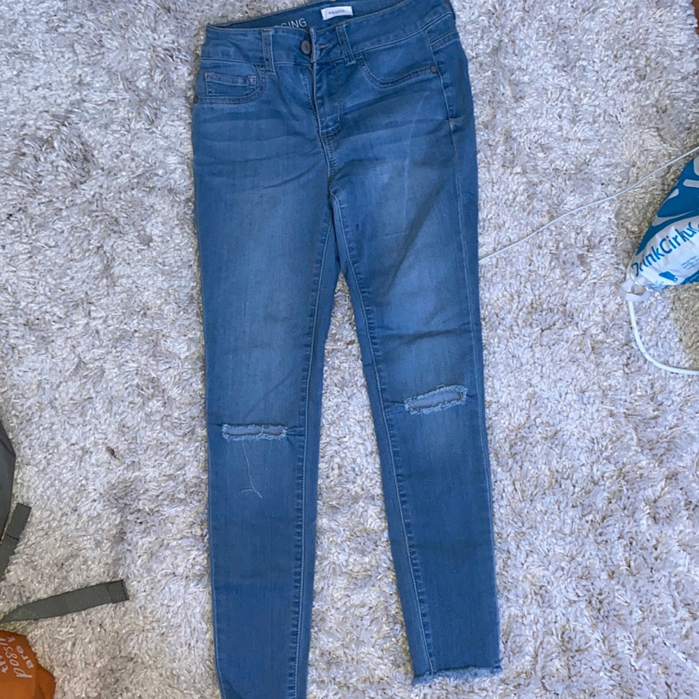 Blue Asphalt Skinny Jeans Small